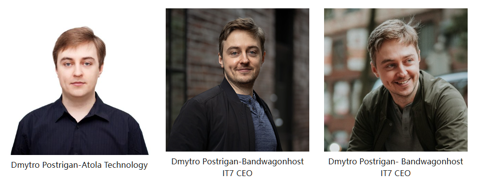 IT7的老板乌克兰裔加拿大人 Dmytro Postryhan